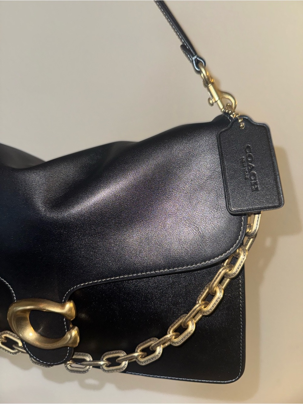 COACH Chain Tabby 35 in Black 🖤 - Picture 3 of 5